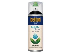 belton Free AQUAcolours Buntlack RAL 9005 matt 400 ml Tiefschwarz
