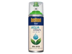 Hot belton Free AQUAcolours Buntlack RAL 6018 matt 400 ml Gelbgrün