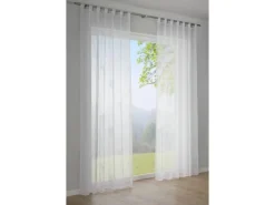 New Bennetti Schlaufenschal Voile-Flock Weiß 140 x 245 cm