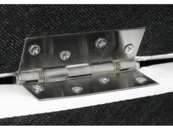 BERLINLODGE Aufbewahrungs-Truhe Sitzbank Lars 45x112x45cm Leder & Kunstleder