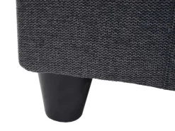 BERLINLODGE Aufbewahrungs-Truhe Lars 45x114x45cm Stoff/Textil