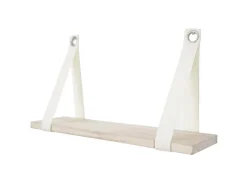 BERLINLODGE Wandregal HxBxT 27x50x13cm Hängeregal Regal Shabby-Look Vintage farben