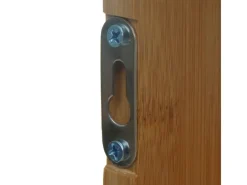 Hot BERLINLODGE Wandregal HxBxT 50x50x15cm Hängeregal Schweberegal Regal Mit 4 Fächern Bambus