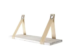 BERLINLODGE Wandregal HxBxT 21x50x13cm Hängeregal Regal Shabby-Look Vintage