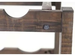 Discount BERLINLODGE Weinregal Für 12 Flaschen HxBxT 30x42x26cm Tanne 3 Böden 3 Stück Flaschenregal Weinständer Weinhalter