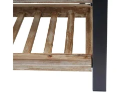 Discount BERLINLODGE Weinregal Für 40 Flaschen Zubehör Und Gläser HxBxT 189x114x39cm Massivholz Flaschenregal Flaschenhalter Barschrank Weinständer