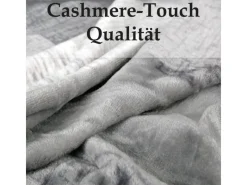 Bestgoodies Home & Living Set Kuscheldecke Cross Check