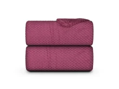 Hot Bestgoodies Kuscheldecke 150 x 200 cm Cashmere Soft Touch Popcorn Weinrot