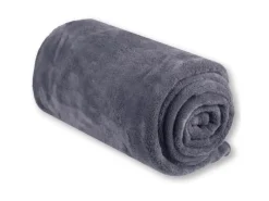 Online Bestgoodies Mikrofaser Decke 220 x 240 cm Anthrazit