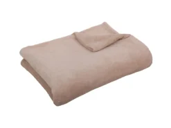 New Bestgoodies Mikrofaser Decke 130 x 170 cm Beige