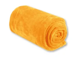 Sale Bestgoodies Mikrofaser Decke Hellorange Marigold 220 x 240 cm