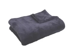 Outlet Bestgoodies Mikrofaser Decke 130 x 170 cm Anthrazit