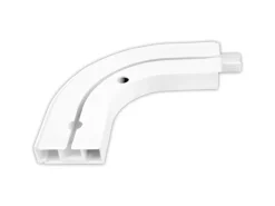 Discount Bestlivings 180 cm Innenlaufschiene 1 Läufig & 2er Set Rundbogen / 2 x 90 cm