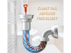 Bestlivings Abflussschlange Abflussreiniger & Verstopfungsentferner 8er Pack