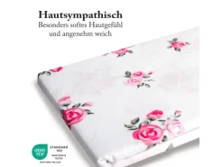 Bestlivings Bettwäsche Mikrofaser 80 x 80 cm & 135 x 200 cm Rose