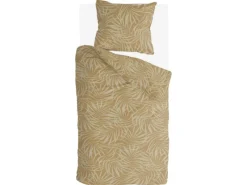 Clearance Bestlivings Bettwäsche-Set 135 x 200 cm Sunny Palms Yellow