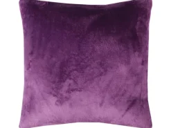 Discount Bestlivings Dekokissen Kuschel Kissenbezug mit Reißverschluss 45 x 45 cm Violett