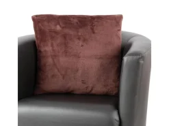 Discount Bestlivings Dekokissen Kuschel Kissenbezug mit Reißverschluss 45 x 45 cm Braun