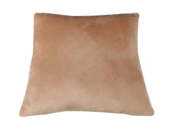 Hot Bestlivings Dekokissen Kuschel Kissenbezug mit Reißverschluss 45 x 45 cm Nougat