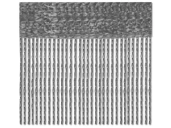 Bestlivings 2er Pack Fadenvorhang Fadengardine Gardine Vorhang 140 cm x 240 cm