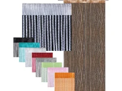 Outlet Bestlivings Fadenvorhand Fadengardine Vorhang Gardine 140 cm x 250 cm Gold