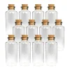 Bestlivings Fläschchen Glas mit Korken 30ml 12er Pack