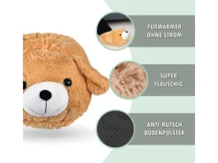 Sale Bestlivings Fußwärmer Plüsch 27 x 40 cm Hund