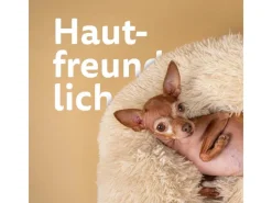 Online Bestlivings Haustierbett Fluffy Ø50cm Hundekissen Öko-Tex Hundebett Katzenbett Anthrazit