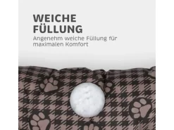Discount Bestlivings Hundekissen 40x60x15cm Hundekorb Hundebett Braun