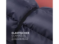 Bestlivings Hundematte 85x70cm Outdoor Wasserabweisend Atmungsaktiv Hundebet Rot