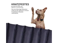 Bestlivings Hundematte 85x70cm Outdoor Wasserabweisend Atmungsaktiv Hundebet Rot