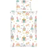 Bestlivings Kinder Bettwäsche 100 x 135 cm & 40 x 60 cm - Prinzessin