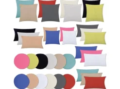 Clearance Bestlivings Kissenhülle Ellen 40 x 40 cm Braun