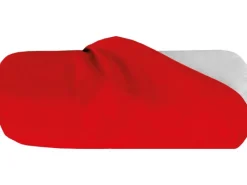 Outlet Bestlivings Kissenhülle Ellen Nackenrolle 12 x 30 cm Rot