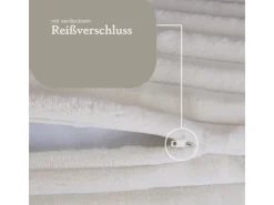 Outlet Bestlivings Kissenhülle Kordoptik 50 x 50 cm Creme Beige