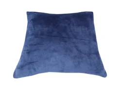 Hot Bestlivings Kissenhülle Kuschel Kissenbezug mit Reißverschluss 45 x 45 cm Blau