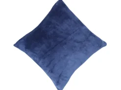 Hot Bestlivings Kissenhülle Kuschel Kissenbezug mit Reißverschluss 45 x 45 cm Blau