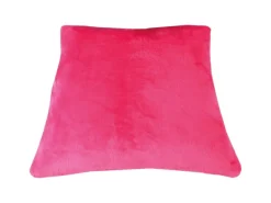 New Bestlivings Kissenhülle Kuschel Kissenbezug mit Reißverschluss 50 x 50 cm Pink