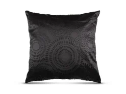 Outlet Bestlivings Kissenhülle Punkte 50 x 50 cm Schwarz