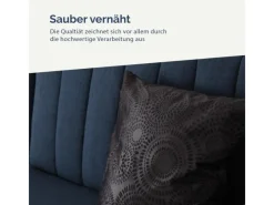 Outlet Bestlivings Kissenhülle Punkte 50 x 50 cm Schwarz