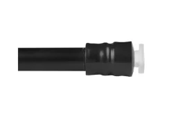 Bestlivings Klemmstange mit Schraubtechnik Schwarz 60 bis 90 cm