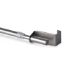 Bestlivings Klemmstange Spannvitrage Twist 40 bis 60 cm Silber