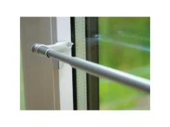 Best Bestlivings Klemmstangen Ausziehbar Matt Silber 60 bis 80 cm