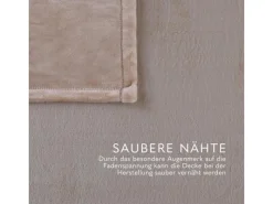 Bestlivings Kuscheldecke Cashmere Touch 200 x 220 cm