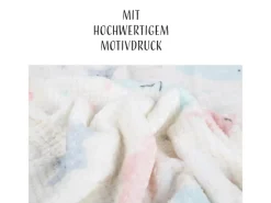 Outlet Bestlivings Kuscheldecke Cashmere Dots Kids Sonne Mond Sterne