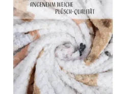 Bestlivings Kuscheldecke Cashmere Dots Kids Bär