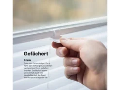 Bestlivings Plissee Faltstore 45 x 150 cm