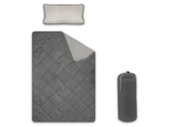 Bestlivings Reise Bettenset 2 Teilig Anthrazit Hellgrau