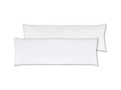 Outlet Bestlivings Seitenschläfer Kissenhülle 40 x 120 cm Inklusive Füllkissen Weiß