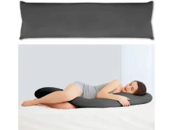 Clearance Bestlivings Seitenschläfer Kissenhülle 40 x 140 cm Anthrazit